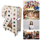 Creative 21st Birthday Wine Rack Bar Wine Display Storage Hanger Wooden Cra