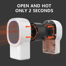 Space Heater Indoor Electric Fast Heating Small Ceramic Heater (White) Newly