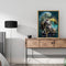 Frameless Oil Paint By Numbers Wolf DIY Canvas Picture Craft Kit for Home Newly