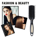 Hairdressing Comb Anti-static Scalp Massage Combs Hair Roller Brush (C) Newly