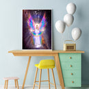 DIY Diamond Painting Angel Crystal Drill Handmade Mosaic Wall Pictures Craft