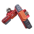 #A Poday 1 Pair Road Bicycle Brake Block Aluminum Alloy Cycling C Clamp Parts