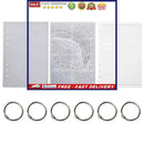 Note Book Cover Molds - Include Front Back Cover Molds Refill Paper & Book Ri