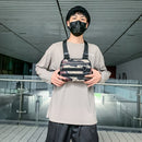 Multi-function Chest Bags Men Women Oxford Cloth Vest Hip-Hop Street Belt Pou