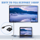 1080P HDMI-compatible to VGA Adapter Digital to Analog Converter Cable for