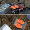 Mini BBQ Grill Pan for Camping Outdoor Picnic Cookware Nonstick Grill Baking Pan