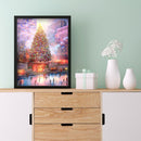 Diamond Painting 5D Full Round Drill Mosaic DIY Fantasy Christmas Tree Kit Craft