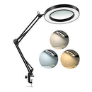 LED 8x Magnifying Glass Cold Light Table Clamp Lamp Tattooing Light Beauty Tools
