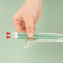 Plastic Reusable Chopsticks With Portable Box Food Sticks For Sushi Bento