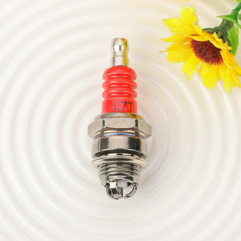 Electrode Gasoline Chainsaw Engine 2 Stroke L7T Three-sided Pole Spark Plug
