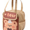 #A Lunch Bag Girls Cute Bear Cartoon Bento Bag Waterproof for Women Children S