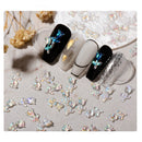 Cute Manicure DIY Aurora Rose Flowers Charms Nail Jewelry Nail Art Decorations