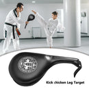 Taekwondo Boxing Training Pads Karate Punch MMA Sponge Foot Target (Black)