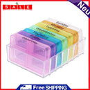 28 Cells Weekly Medicine Health Storage Pill Box with Printed Braille