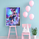 30x40cm DIY Full Round Diamond Painting Fairy Elf Picture Rhinestone Mosaic Kit