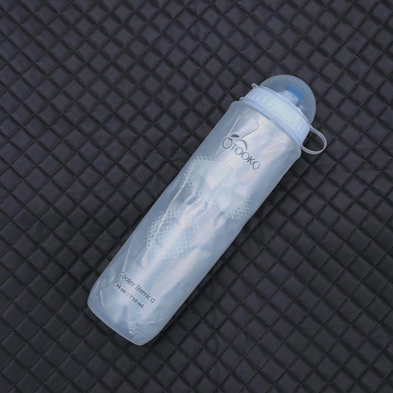 710ML Portable Bike Bicycle Cycling  Drink Jug Water Bottle Cup (White)