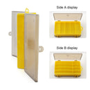 Lure Bait Hook Storage Case Double-Sided Durable Fishing Tackle Organizer B