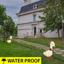 Light-Up Duck with Scarf Christmas Garden Stakes Light for Party Favor (M) Newly