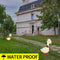 Light-Up Duck with Scarf Christmas Garden Stakes Light for Party Favor (M) Newly