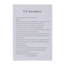 Hair Scissor Muti-function UV Disinfection Steriliser Mini Drawer Cabinet Salon