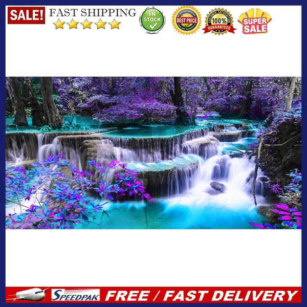 Stamped Cross Stitch Kits DIY Landscape 11CT Printed Canvas Handmade Embroi