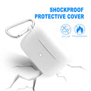 Earphone Case for Jabra Elite 85t True Wireless Earbuds Soft Cover (White)