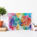 5D DIY Special-shaped Diamond Painting Embroidery Kit Home Wall Arts Decor Gi