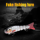 Long-Throw Luya Multi-Section Fishing Bait Plastic Simulation Fishing Lure