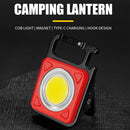 Mini LED Keychains Flashlight Rechargeable Pocket Carabiner Hanging Light