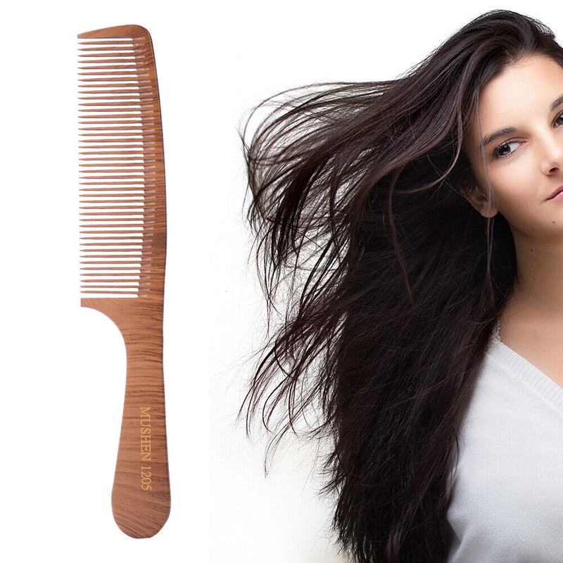 Wooden Smooth Comb Scalp Massage Anti Tangling Static Salon Hair Brush (05)