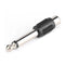 2pcs 6.5mm to RCA Male to Female Jack Plug Audio Video Converters Adapters Newly