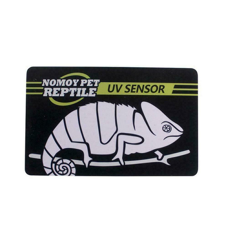 Reptile UVB Light Lamp Bulb Test Card UV Tests Paper Tester Pet s Supplie E8Q9