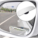 1 Pair Car Styling HD Frameless Blind Spot Mirrors Auto Accessories (White)