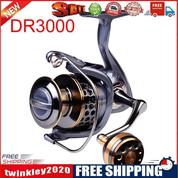 Spool Spinning Fishing Reel Ball Bearings Carp Saltwater Bass Wheel (3000)