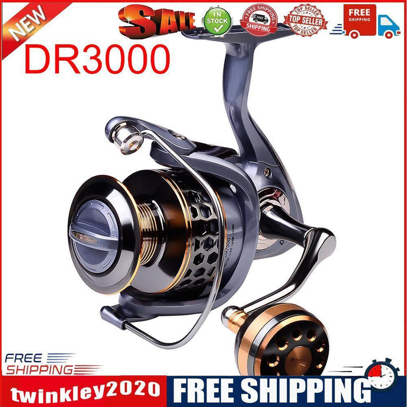 Spool Spinning Fishing Reel Ball Bearings Carp Saltwater Bass Wheel (3000)