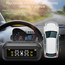 AN-10C Solar Car TPMS LCD Tire Pressure Monitoring System (Color Internal) Newly