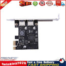 SSU 2 Port USB 3.0 PCI-e x1 Expansion Card PCI Express Adapter for Desktop Newly