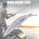 Blank Hard Fishing Lures Crankbait Wobblers Unpainted Fishing Lure Bodies T