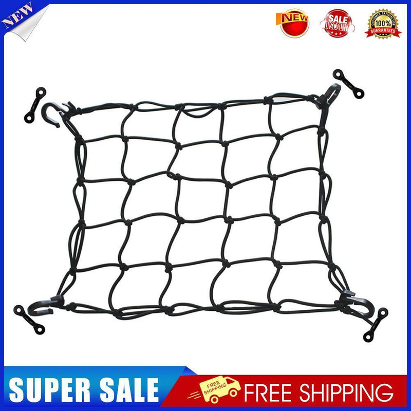 Kayak Canoe Deck Cargo Net Lashing Hook Heavy Duty Nylon Luggage Netting