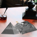 Crystal Mirror Silicone Mold Ashtray Pyramid Ball Cup Pad Jewelry Making Tool