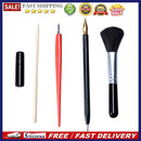 Scratch Art Crafts Tools Kit with Stick Scraper Pen Brush for Scraping Pain