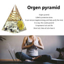 Ogan Pyramid Handmade Crushed Stone Energy Tower Pyramid Jewelry (B)