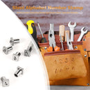 36pcs Steel Alphabet Number Stamp Punch Set for Leather Craft Tools Kit  Newly
