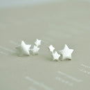 Gifts Hypoallergenic Color Stud Women Wedding Elegant Jewelry Star Earrings