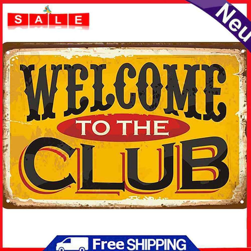 Letters Sheet Metal Drawing Metal Painting Tin Wall Home Poster Bedroom Sign