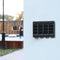 Outdoor LED Solar Light Waterproof Adjustable Wall Panel Light (White) Newly
