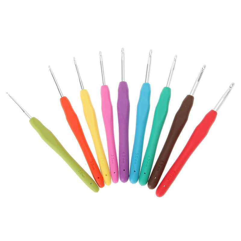 17 Sizes Knitting Crochet Tools Hook Needles Meshing Knitting Craft Crochet In