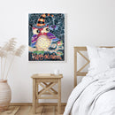 Diamond Painting Kit 5D Special Shaped DIY Owl Letters Rhinestone Pictures Newly