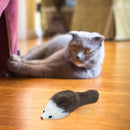 6pcs Pet Cats Toys Plush Simulation Big Mouse Funny Sounding Interactive Toys