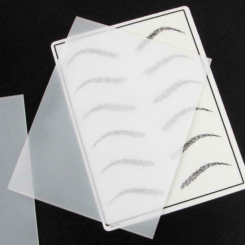 Tattoo Embroidery Translucent Silicone Practice Skin Tattoo Eyebrow D1B3